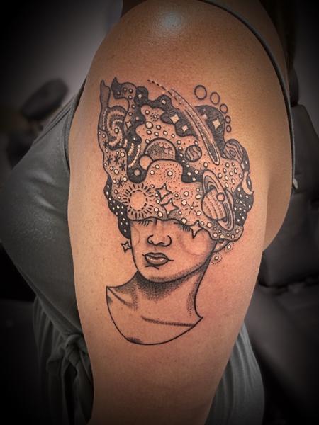 Tattoos - Galaxy Woman - 143066