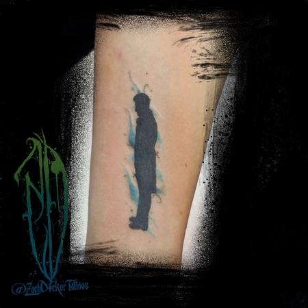 Tattoos - Watercolor Silhouette  - 129765