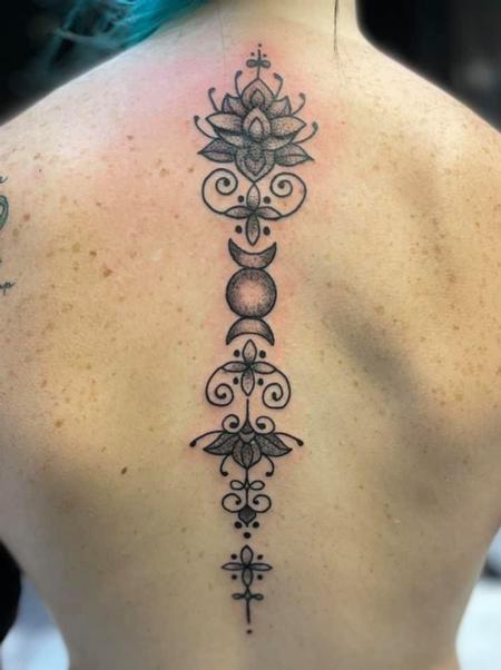 Tattoos - Back mandela - 143480