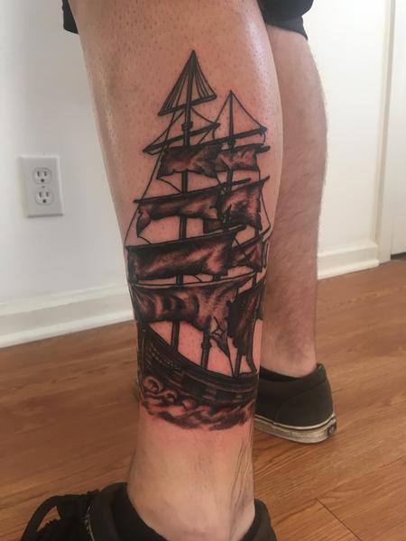 Tattoos - Pirate ship - 139803