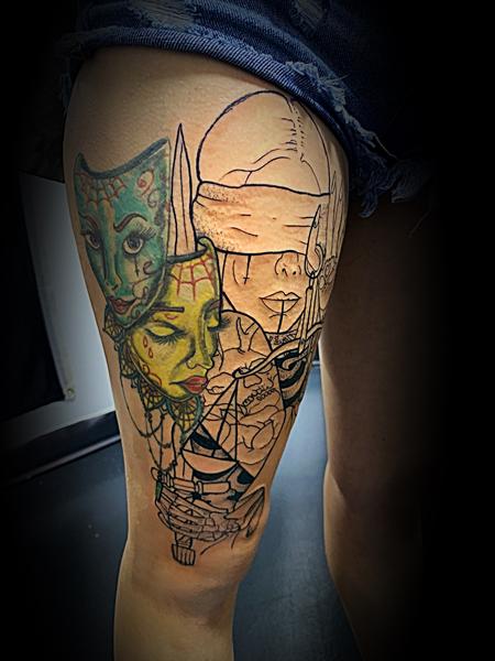 Tattoos - Lady liberty  - 140001