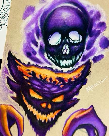 Tattoos - Skull demon - 144952