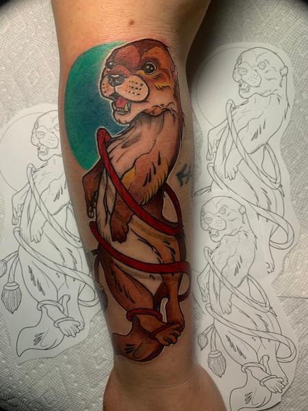 Tattoos - Otter - 145303