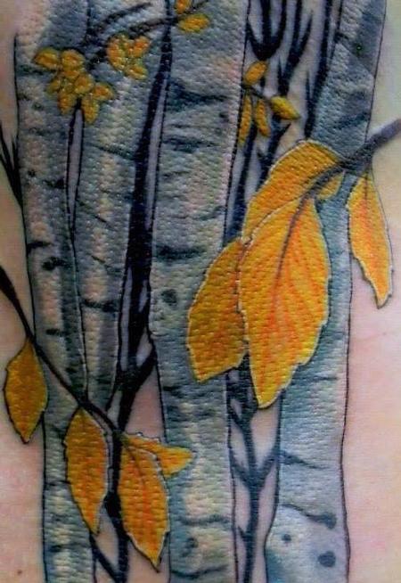 Tattoos - Aspen Trees - 140949