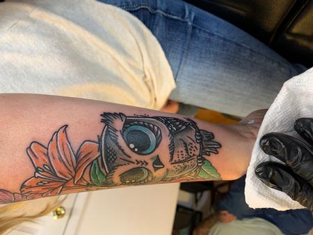 Tattoos - Cute owl - 140621