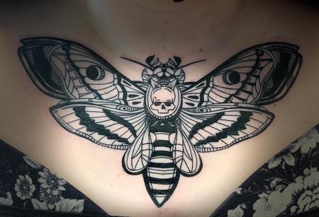 Tattoos - Death moth - 142385