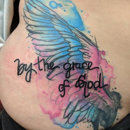 Tattoos - Watercolor Wings  - 139421