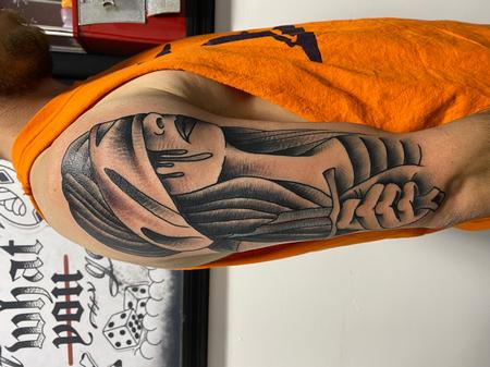 Tattoos - Lady justice - 142599