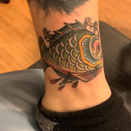 Tattoos - Piranha neotraditional - 140599