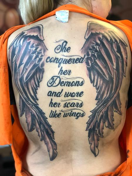 Tattoos - Scars like wings - 133017
