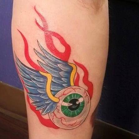 Tattoos - Flying Eyeball - 140978