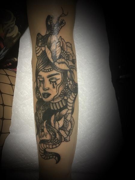 Nick Sadler - Snake Gypsy Tattoo