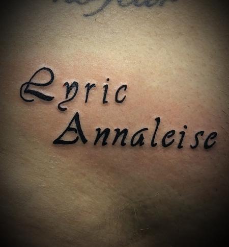 Tattoos - Lettering - 134566