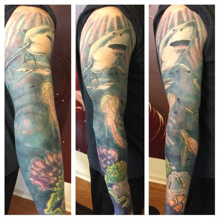 Jaisy Ayers (WOODLANDS TX) - Under water sleeve