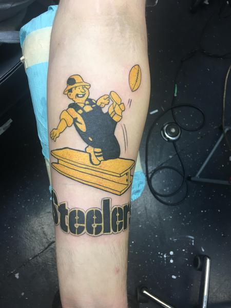 Tattoos - Steelers football  - 134489