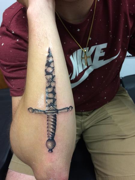 Tattoos - Flower Sword  - 139410