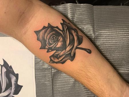 Tattoos - Maple leaf rose - 140607