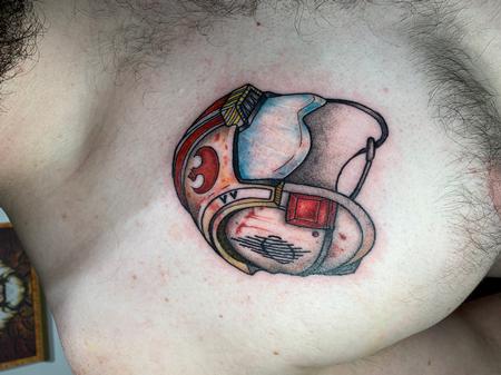 Tattoos - Rebel helmet - 143733