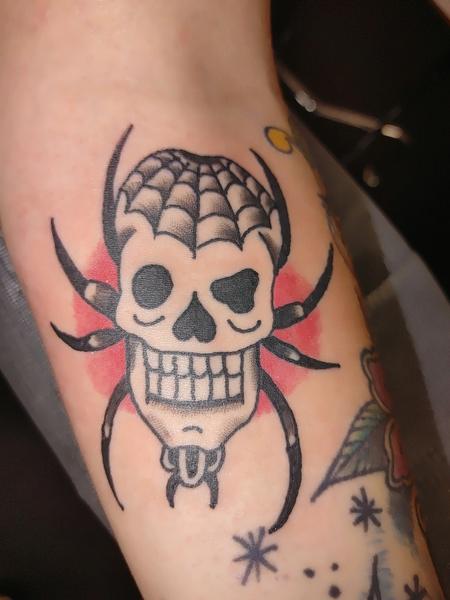 Chris Christain (PORTLAND) - Spider skull 