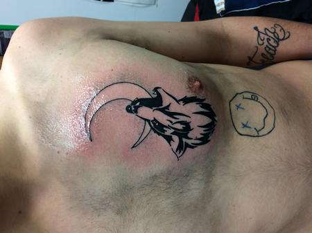 Tattoos - Tribal wolf  - 140549