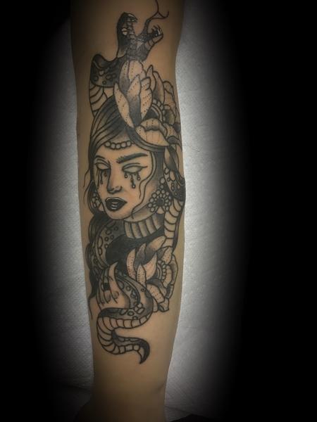 Nick Sadler - Gypsy Snake Tattoo