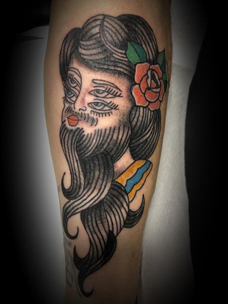 Nick Sadler - Bearded lady