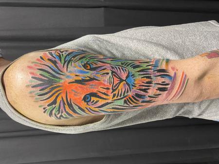 Tattoos - Color lion - 142598