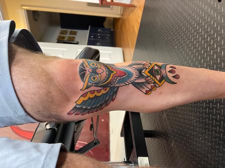 Tattoos - Traditional owl - 143191