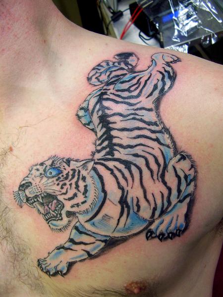 Tattoos - White Tiger - 140985