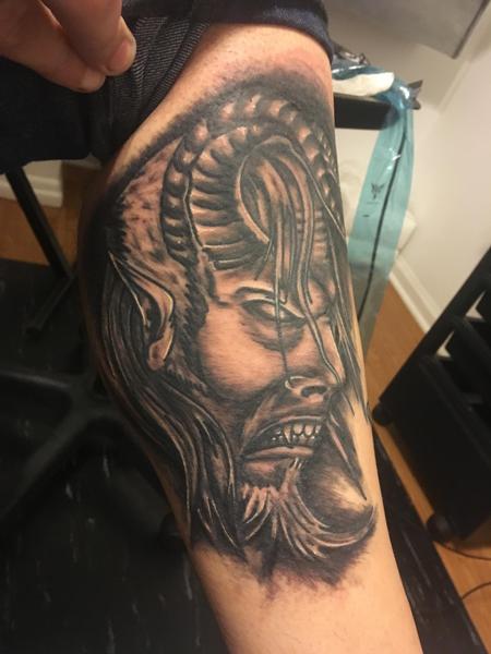 Tattoos - Demon head - 140143