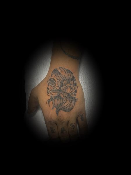 Tattoos - Sugar skull lady - 140492