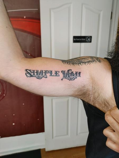 Tattoos - Simple man - 143466