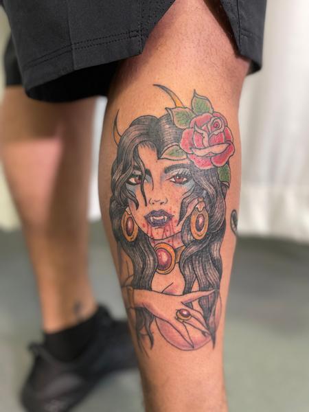 Tattoos - Vampire girl - 144676