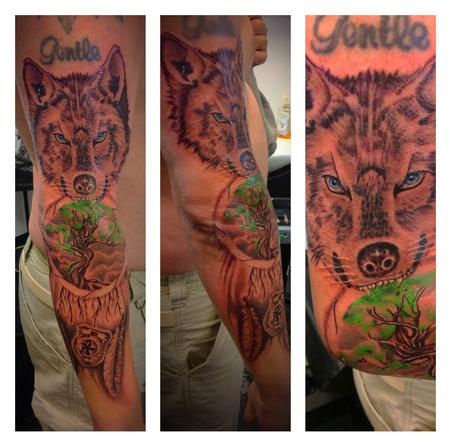 Tattoos - Wolf  - 141548