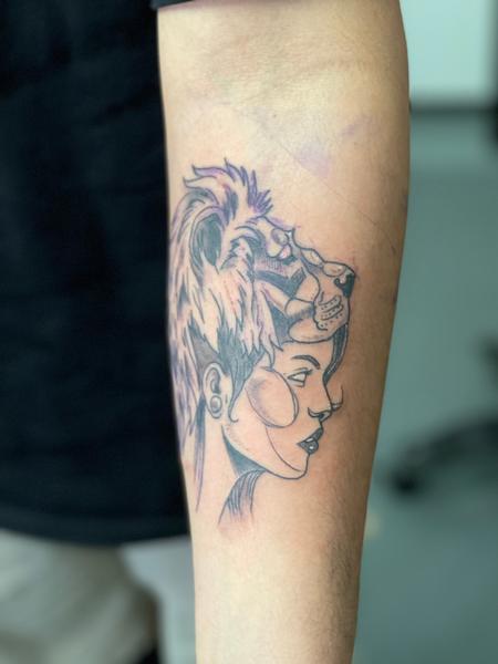 Tattoos - Lioness - 144123