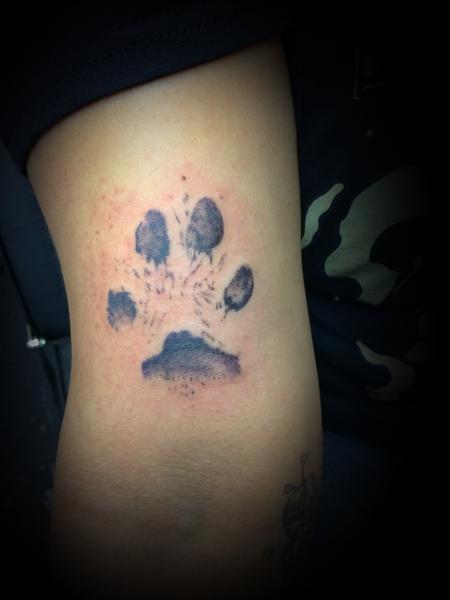 Tattoos - Paw Print  - 140594