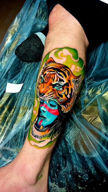 Tattoos - Tiger lady - 144948