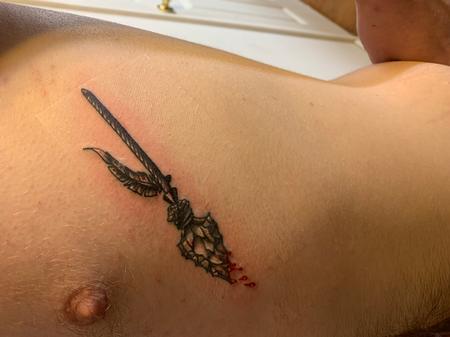 Tattoos - Arrowhead spear - 141233