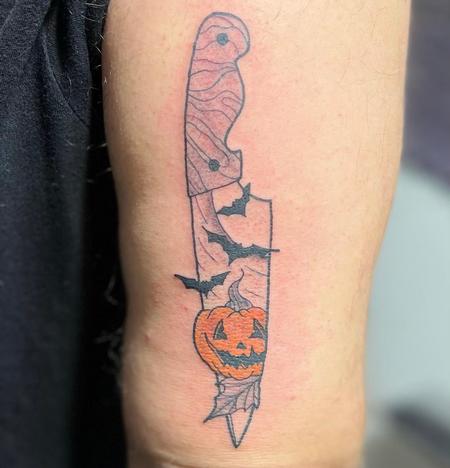 Tattoos - Knife - 144772