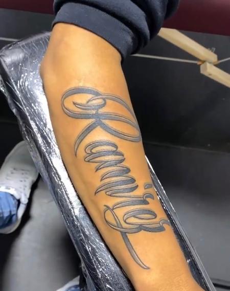 Tattoos - Lettering - 142602