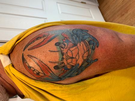 Tattoos - Neotraditional crab - 142289