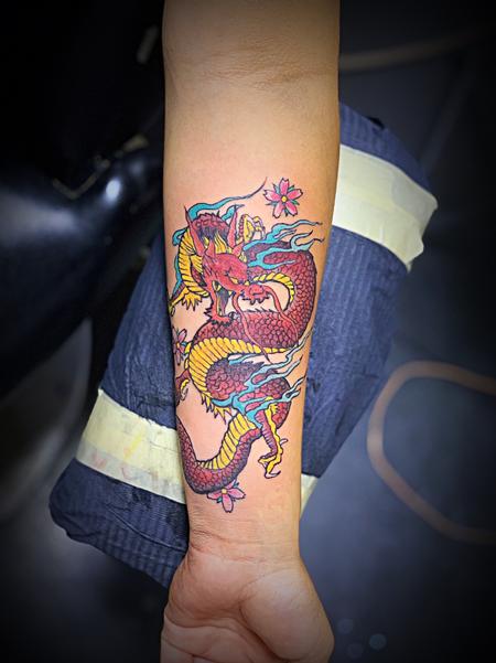 Tattoos - Dragon  - 140005