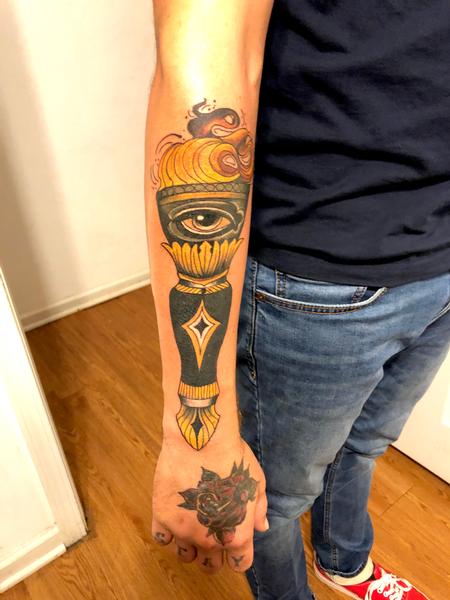 Tattoos - Torch - 142219