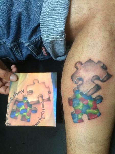 Jon Morrison (MADISON) - Puzzle pieces for autism