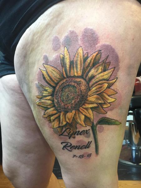 Tattoos - Sunflower - 126657