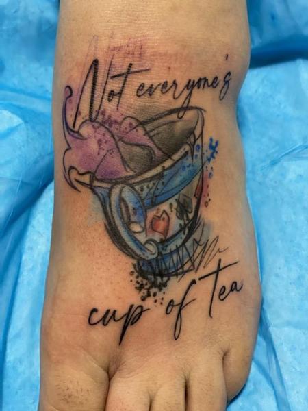 Jeff Hamm (MADISON) - Watercolor tea cup