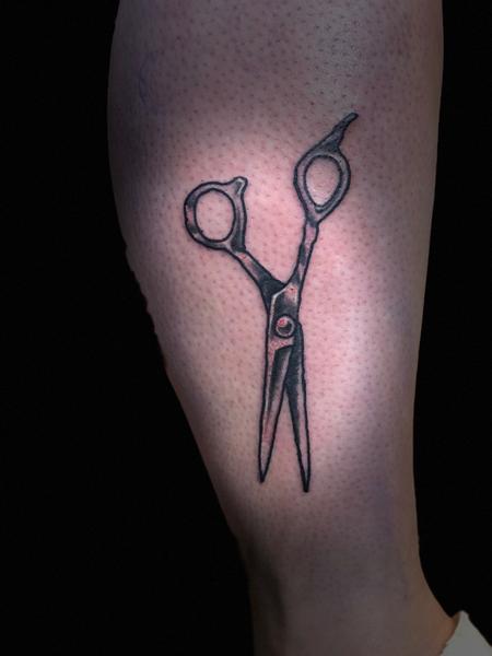 Tattoos - scissors - 134452