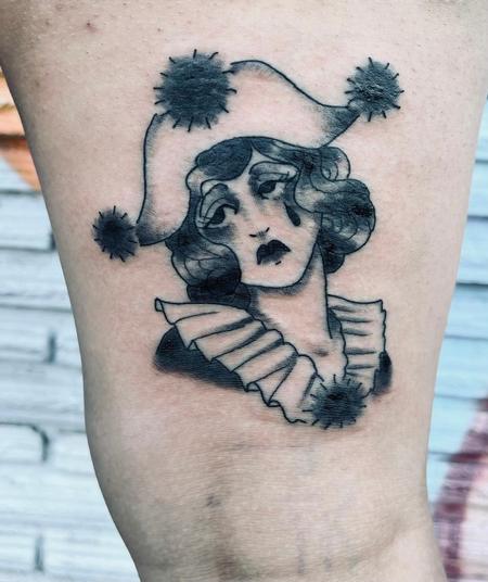 Tattoos - Sad lady - 145683