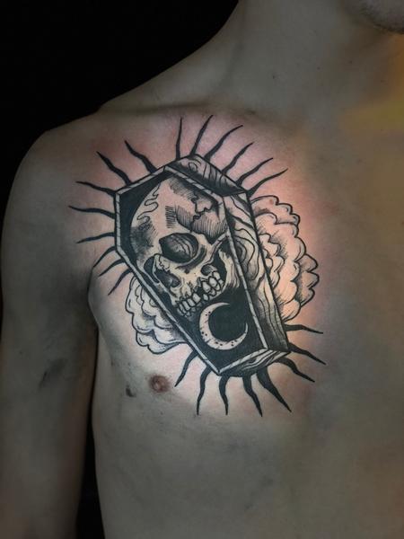 Tattoos - coffin - 134615