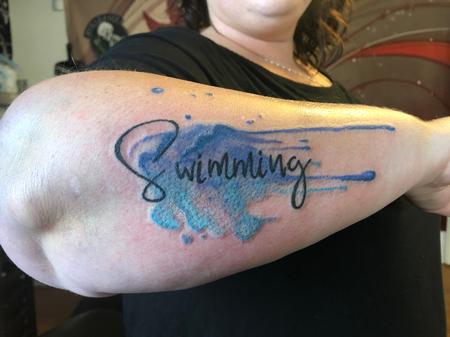 Tattoos - swimming - 136176